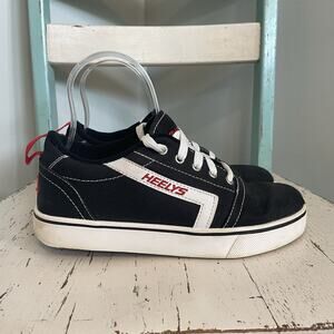 Heelys Kids Sneakers GR8 Pro Skates HE100215 Black/Red Youth Size 6 Wheels